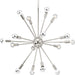 Progress Lighting Ion Collection Sixteen-Light Chandelier (P400041-104)
