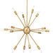 Progress Lighting Ion Collection Sixteen-Light Chandelier (P400041-109)