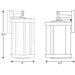 Progress Lighting Irondale Collection Black One-Light Large Wall Lantern (P560150-031)