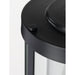 Progress Lighting Irondale Collection Black One-Light Post Lantern (P540054-031)