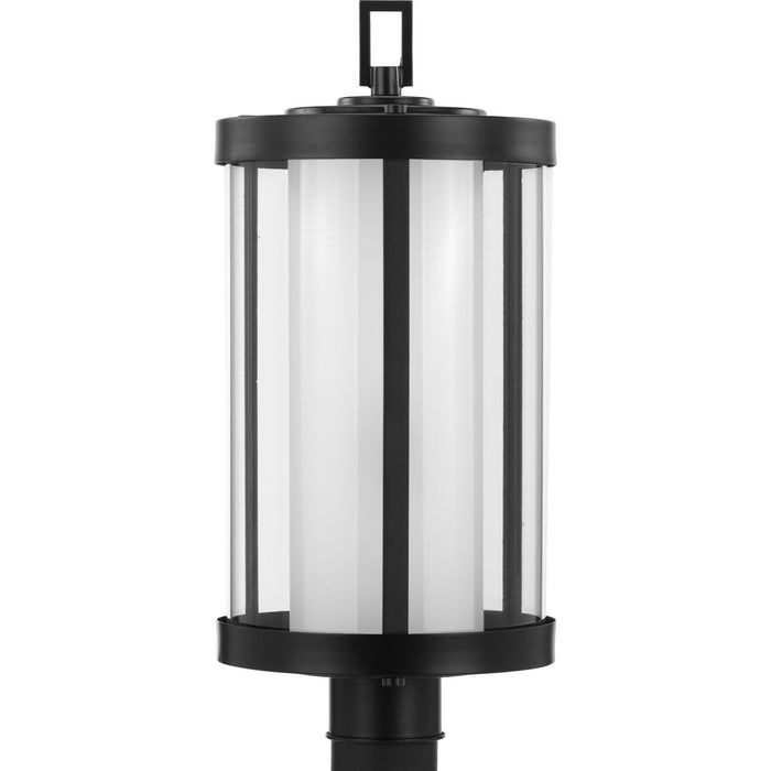 Progress Lighting Irondale Collection Black One-Light Post Lantern (P540054-031)