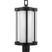 Progress Lighting Irondale Collection Black One-Light Post Lantern (P540054-031)