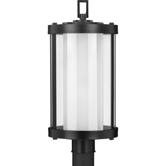 Progress Lighting Irondale Collection Black One-Light Post Lantern (P540054-031)