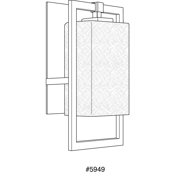 Progress Lighting Jack Collection One-Light Medium Wall Lantern (P5949-31)