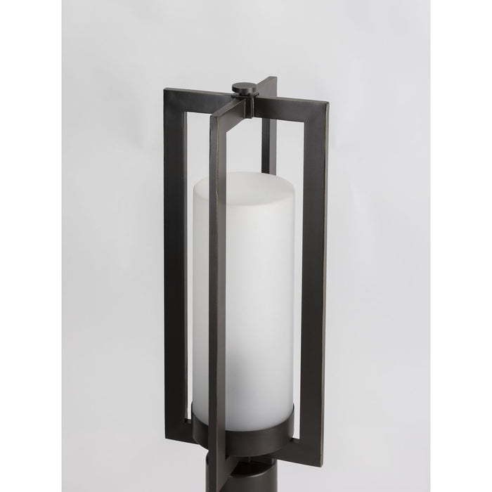 Progress Lighting Janssen Collection Oil Rubbed Bronze One-Light Post Lantern (P540017-108)