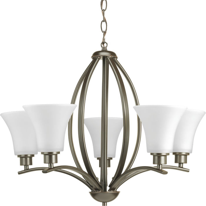 Progress Lighting Joy Collection Five-Light Chandelier (P4490-20W)