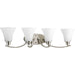 Progress Lighting Joy Collection Four-Light Bath And Vanity (P2003-09)