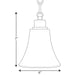 Progress Lighting Joy Collection One-Light Mini-Pendant (P5270-20W)