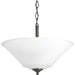 Progress Lighting Joy Collection Three-Light 16-5/8 Inch Semi-Flush Convertible (P3864-20W)