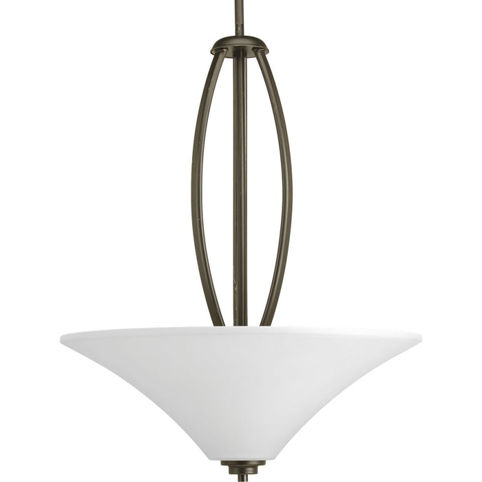 Progress Lighting Joy Collection Three-Light Inverted Pendant (P3951-20W)