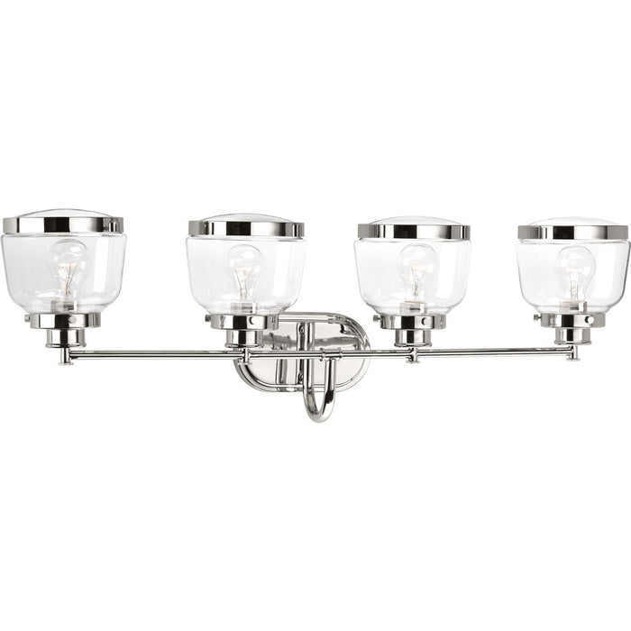 Progress Lighting Judson Four-Light Bath And Vanity (P300083-104)