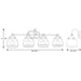 Progress Lighting Judson Four-Light Bath And Vanity (P300083-104)