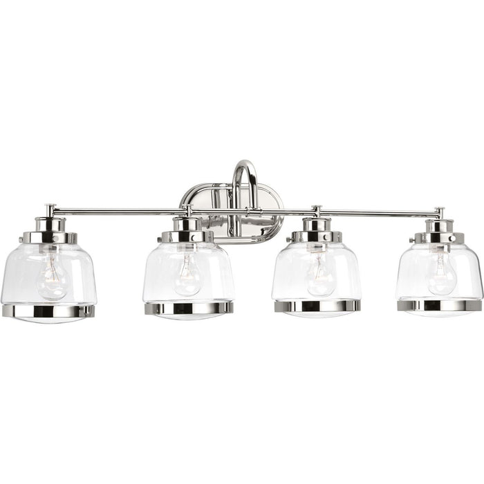 Progress Lighting Judson Four-Light Bath And Vanity (P300083-104)