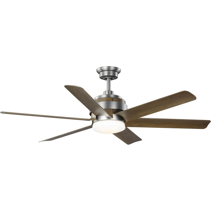 Progress Lighting Kaysville Collection 56 Inch 6 Blade Ceiling Fan (P250003-081-30)