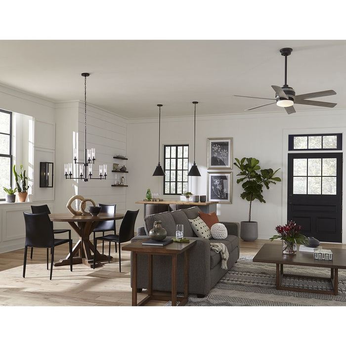 Progress Lighting Kaysville Collection 56 Inch 6 Blade Ceiling Fan (P250003-143-30)