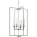 Progress Lighting Kellwyn Collection 4 Light 60W Candelabra Base Hall And Foyer Fixture (P500315-009)