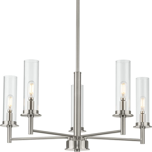 Progress Lighting Kellwyn Collection 5 Light 60W Candelabra Base Chandelier (P400251-009)