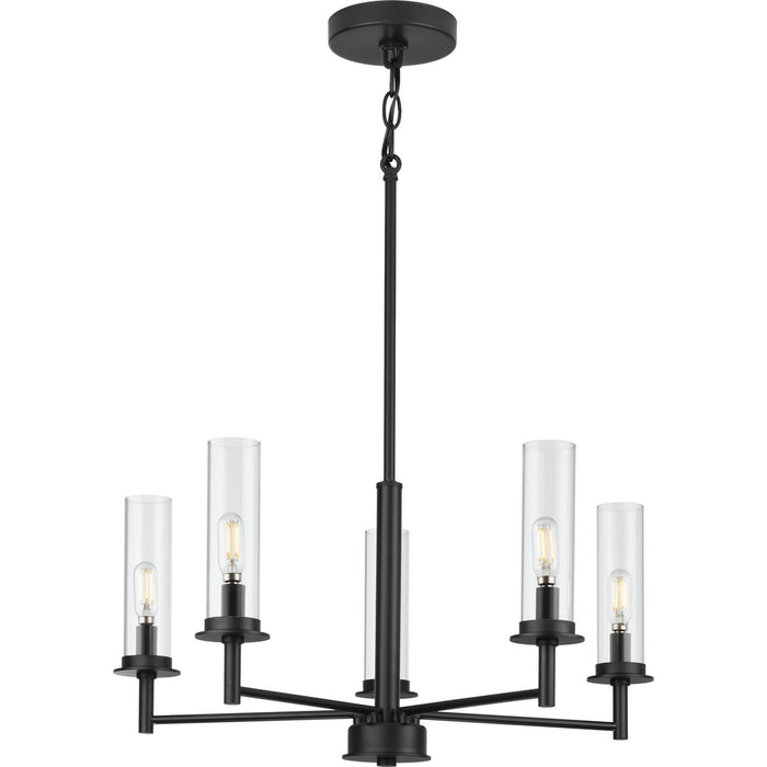 Progress Lighting Kellwyn Collection 5 Light 60W Candelabra Base Chandelier (P400251-031)