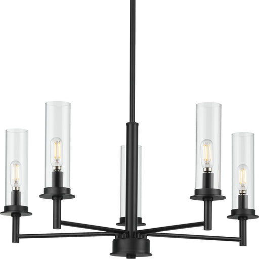 Progress Lighting Kellwyn Collection 5 Light 60W Candelabra Base Chandelier (P400251-031)