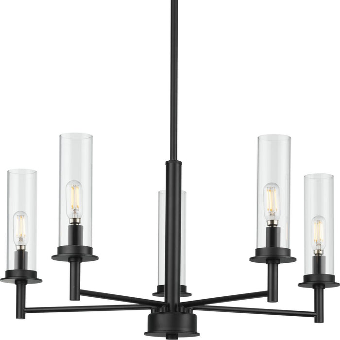Progress Lighting Kellwyn Collection 5 Light 60W Candelabra Base Chandelier (P400251-031)