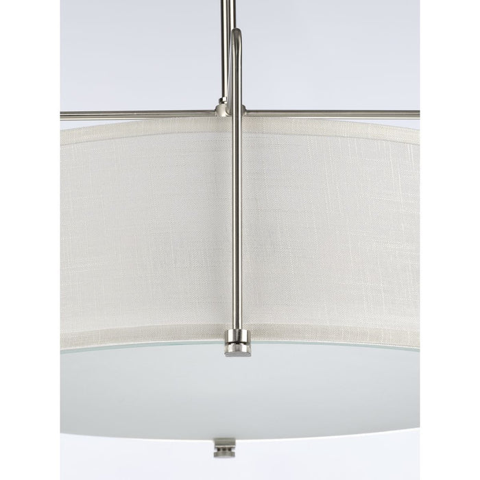 Progress Lighting Kempsey Collection Three-Light Semi-Flush Convertible (P350110-009)