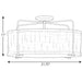 Progress Lighting Kempsey Collection Three-Light Semi-Flush Convertible (P350110-020)