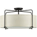 Progress Lighting Kempsey Collection Three-Light Semi-Flush Convertible (P350110-020)