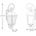 Progress Lighting Kiawah Collection Three-Light Large Wall-Lantern (P560012-031)