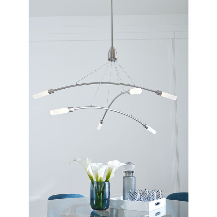 Progress Lighting Kylo Collection 6 Light LED Chandelier (P400263-009-30)
