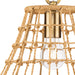 Progress Lighting Laila Collection 60W One-Light Mini-Pendant Vintage Brass (P500423-163)