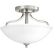 Progress Lighting Laird Collection 13 Inch Semi-Flush Convertible (P350057-009)