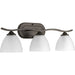 Progress Lighting Laird Three-Light Bath And Vanity (P300097-020)
