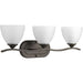 Progress Lighting Laird Three-Light Bath And Vanity (P300097-020)