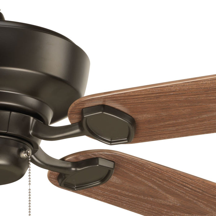 Progress Lighting Lakehurst Collection 60 Inch Indoor/Outdoor Five-Blade Ceiling Fan (P2562-20)