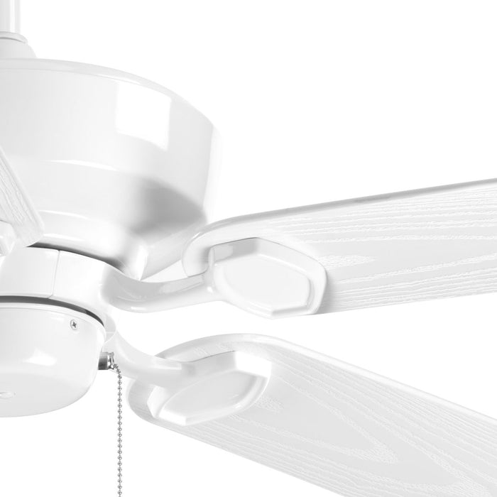 Progress Lighting Lakehurst Collection 60 Inch Indoor/Outdoor Five-Blade Ceiling Fan (P2562-30)