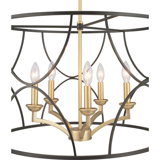 Progress Lighting Landree Collection Five-Light Chandelier (P400178-031)