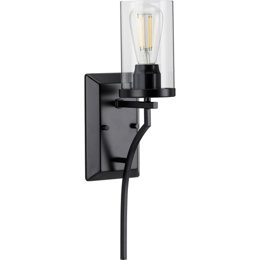 Progress Lighting Lassiter Collection Black One-Light Wall Bracket (P710073-031)