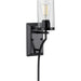 Progress Lighting Lassiter Collection Black One-Light Wall Bracket (P710073-031)