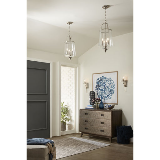Progress Lighting Lassiter Collection Brushed Nickel One-Light Wall Bracket (P710073-009)