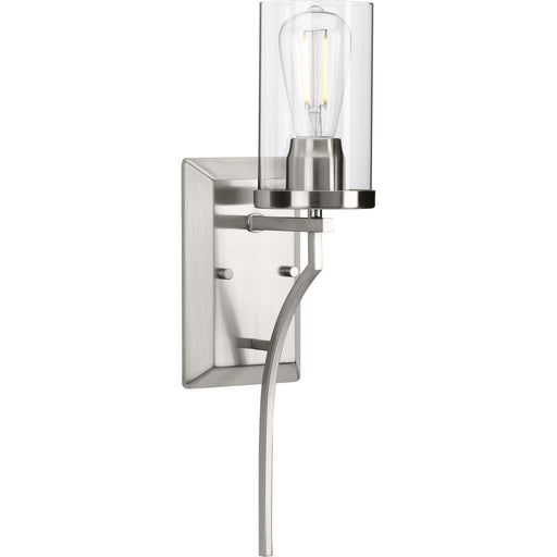 Progress Lighting Lassiter Collection Brushed Nickel One-Light Wall Bracket (P710073-009)