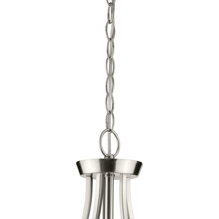 Progress Lighting Lassiter Collection Five-Light Brushed Nickel Chandelier (P400197-009)