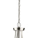 Progress Lighting Lassiter Collection Five-Light Brushed Nickel Chandelier (P400197-009)