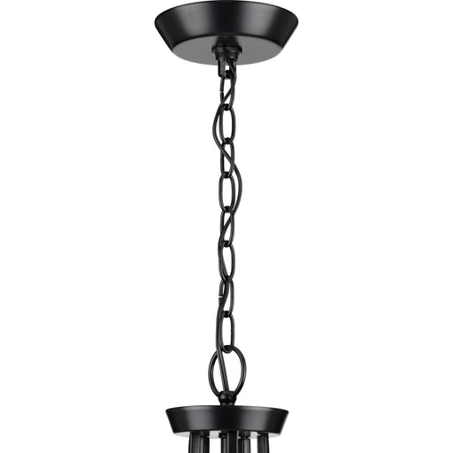 Progress Lighting Lassiter Collection Three-Light Matte Black Foyer (P500209-031)