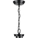 Progress Lighting Lassiter Collection Three-Light Matte Black Foyer (P500209-031)