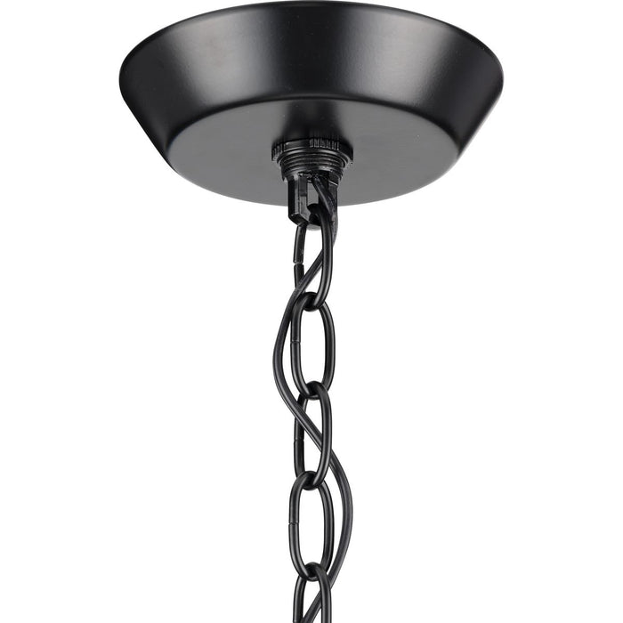 Progress Lighting Lassiter Collection Three-Light Matte Black Foyer (P500209-031)
