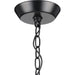 Progress Lighting Lassiter Collection Three-Light Matte Black Foyer (P500209-031)