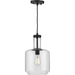 Progress Lighting Latrobe Collection Black One-Light Pendant (P500230-031)