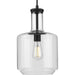 Progress Lighting Latrobe Collection Black One-Light Pendant (P500230-031)