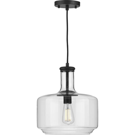 Progress Lighting Latrobe Collection Black One-Light Pendant (P500231-031)