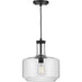 Progress Lighting Latrobe Collection Black One-Light Pendant (P500231-031)